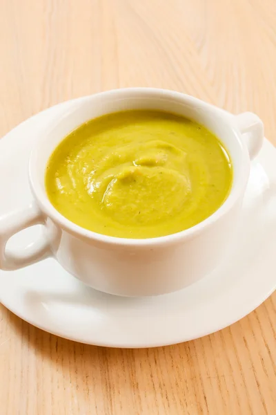 Broccoli cream soup — Stock Photo, Image