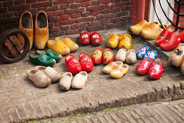 Dutch wooden clogs — Stock Photo, Image