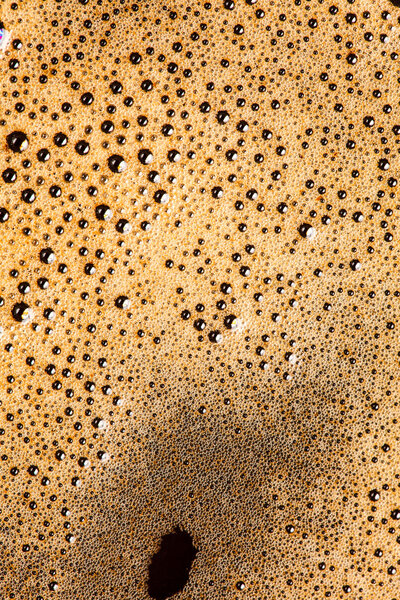 Coffee foam texture