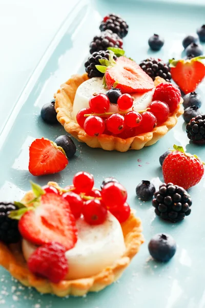 Tartes aux baies savoureuses — Photo