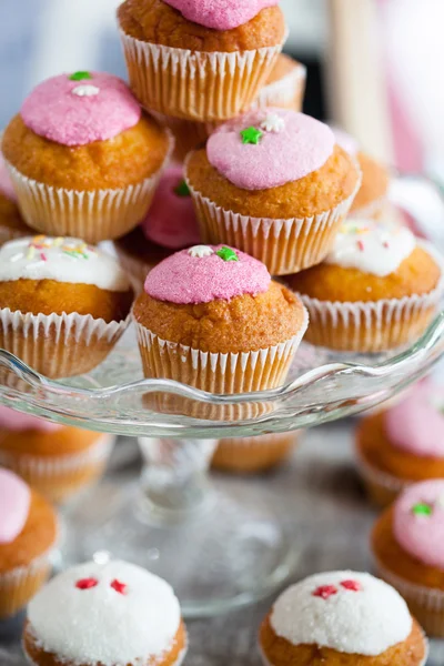 Gustosi cupcake nuziali — Foto Stock