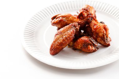 Kızarmış tavuk bacağı.