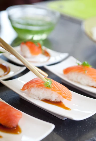 Sushi Set on the table — Stock Photo, Image