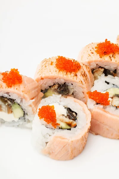 Tasty sushi rolls — Stock Photo, Image