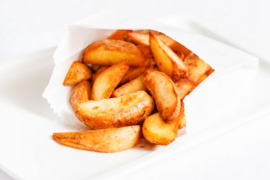 lezzetli kızarmış patates