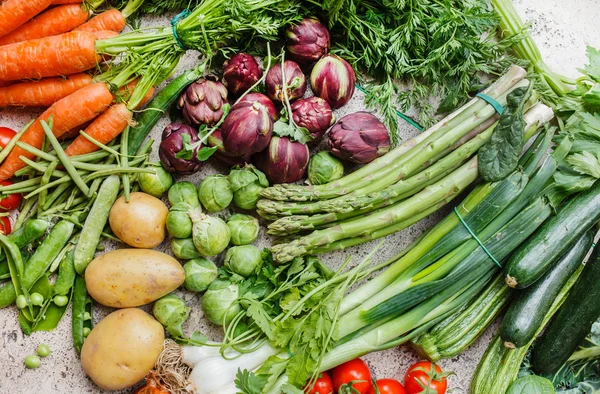 Frisches reifes Gemüse — Stockfoto