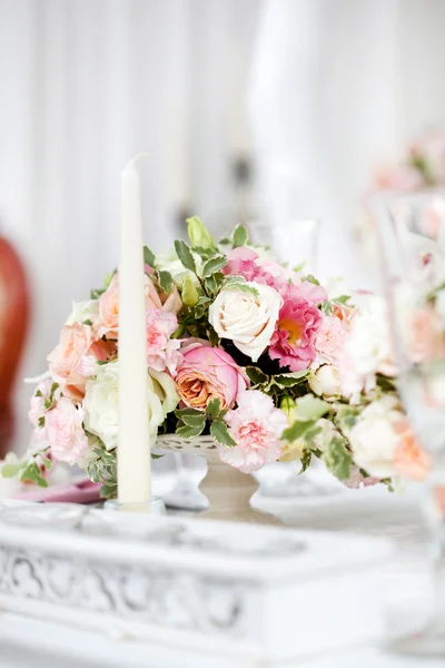 Casamento decoração floral — Fotografia de Stock