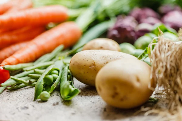 Frisches reifes Gemüse — Stockfoto