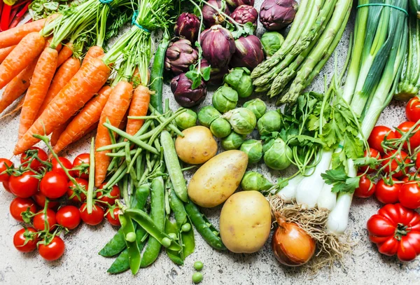 Frisches reifes Gemüse — Stockfoto