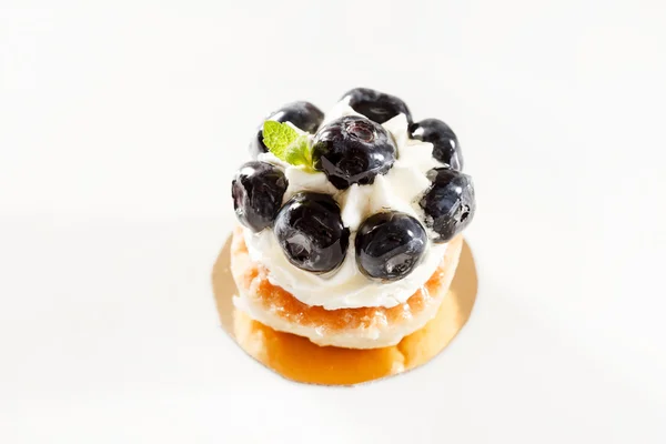 Tasty blueberry tart — Stock Photo, Image