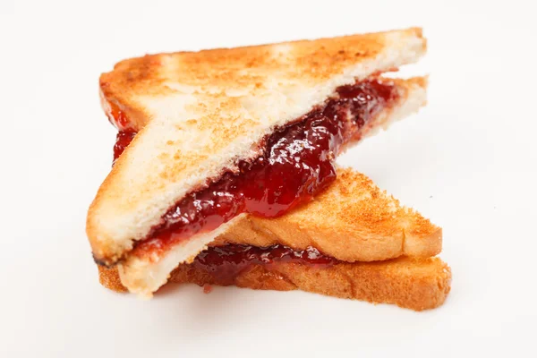 Sweet jelly sandwiches — Stock Photo, Image