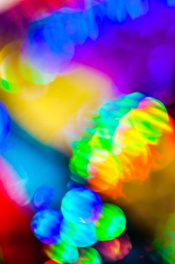 bulanık renkli ışıklar