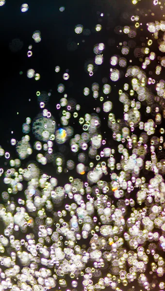 Vitt vatten bubblor — Stockfoto