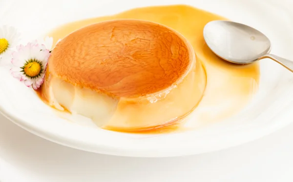 Postre panna cotta — Foto de Stock