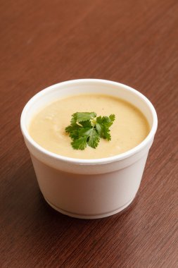 Krema maydanoz çorbası