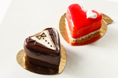 Sevgililer günü için kek