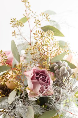 Romantik buket pembe Güllü