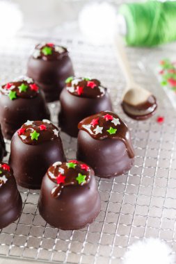 Tatlı yıldız ile cupcakes