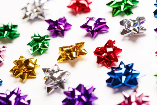 Decorative colorful bows — Stock Photo, Image