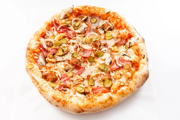 Olasz pizza zöldségekkel — Stock Fotó