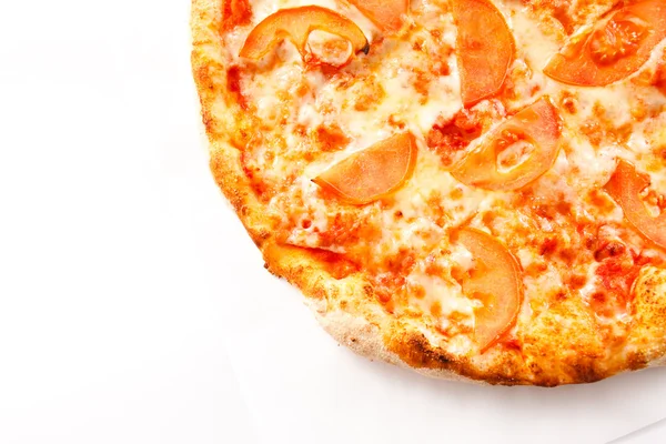 Pizza saborosa Margarita — Fotografia de Stock