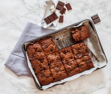 lezzetli çikolatalı kek