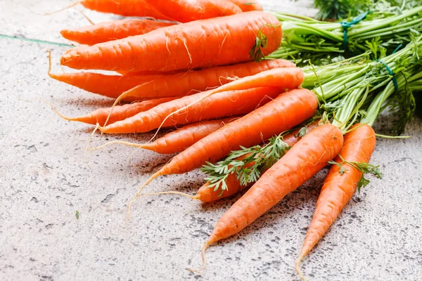 Verse rijpe wortelen — Stockfoto