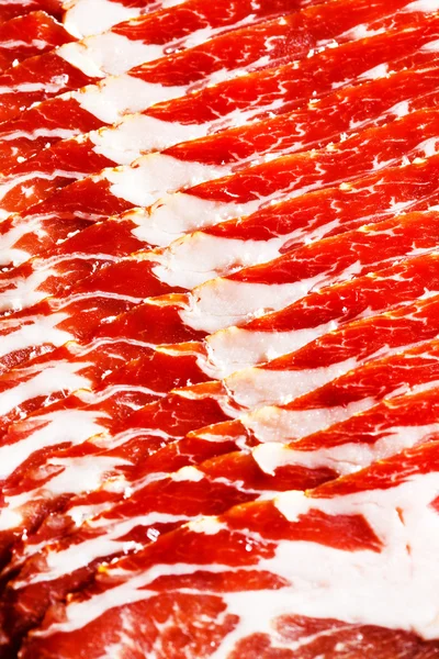 Plastry mięsa szynka — Zdjęcie stockowe