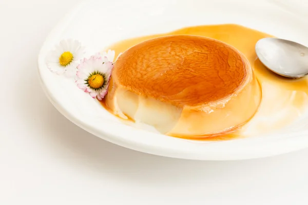 Postre panna cotta — Foto de Stock