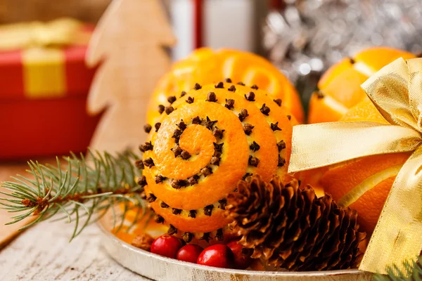 Oranges de Noël aux épices — Photo