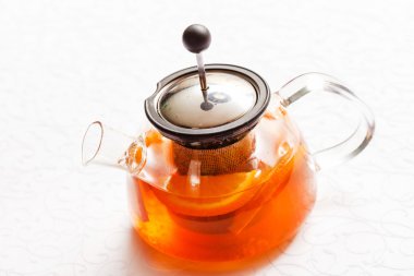 tencerede portakal çayı