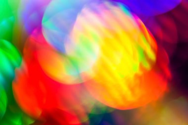 Soyut Renkli Işıklar Arkaplanı