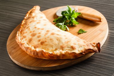 lezzetli İtalyan pidesi pizza