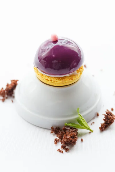 Pasticceria francese su piatto — Foto Stock