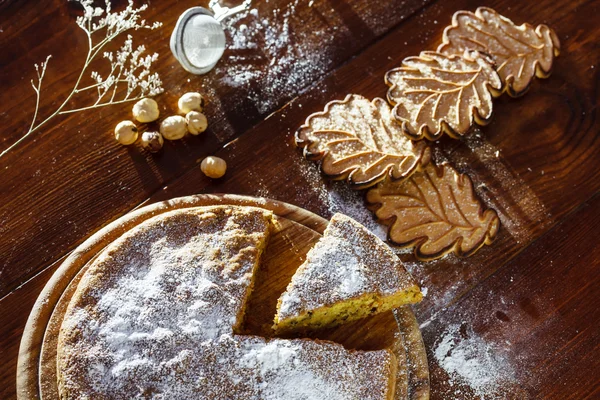 Pastel dulce de otoño — Foto de Stock