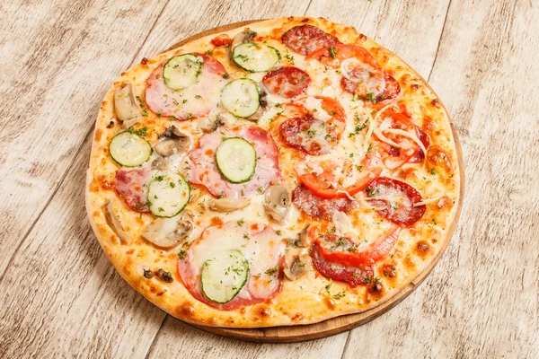 Tasty italian  pizza — Stock Photo, Image