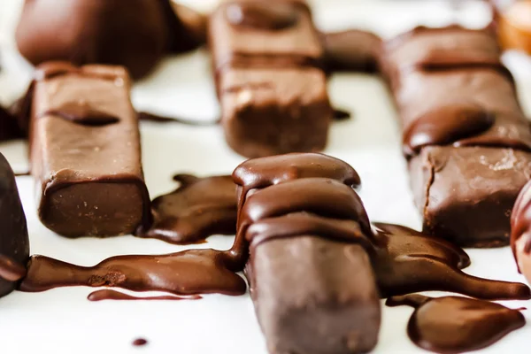 Diferentes dulces de chocolate — Foto de Stock