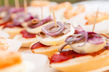 Catering yemek kanepeler