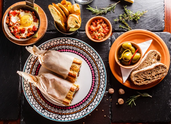 Lezzetli İspanyol yemeği — Stok fotoğraf