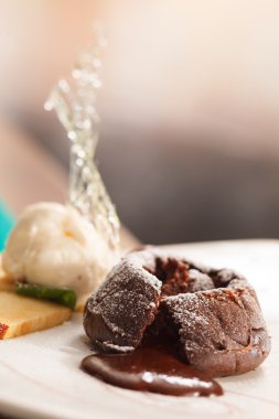 lezzetli çikolata tatlı