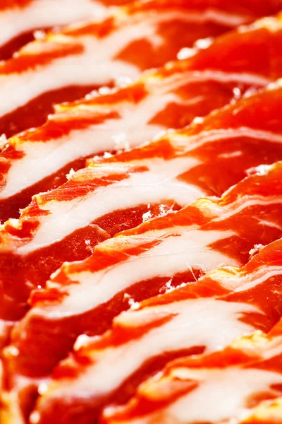 Delicious prosciutto ham — Stock Photo, Image