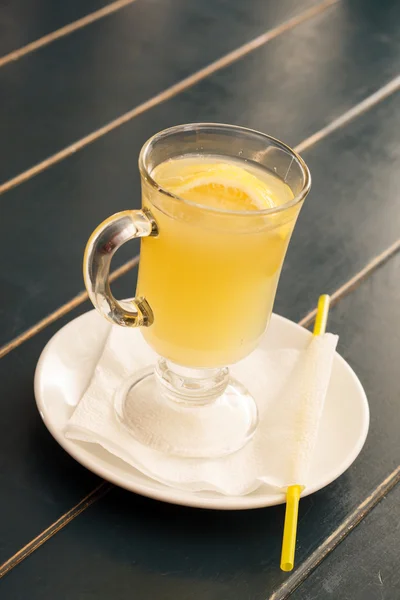 Ginger and lemon tea — Stock Photo, Image