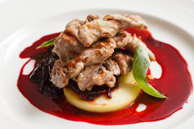 Etli patates püresi