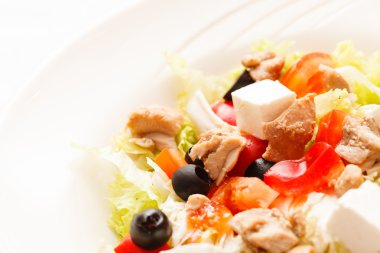 leziz Yunan salatası