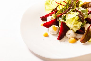 lezzetli vejetaryen salata