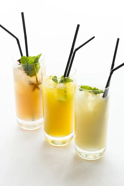 Delicious summer cocktails — Stock Photo, Image