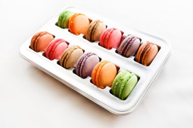 geleneksel Fransız macarons