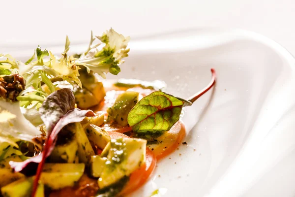 Vegetarian carpaccio lezat — Stok Foto