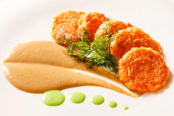 Antipasto frittelle con verdure — Foto Stock