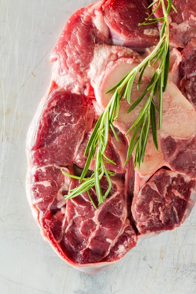 Fresh raw steak — Stock Photo, Image